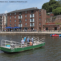 Buy canvas prints of Exeter quayside by Kevin Britland