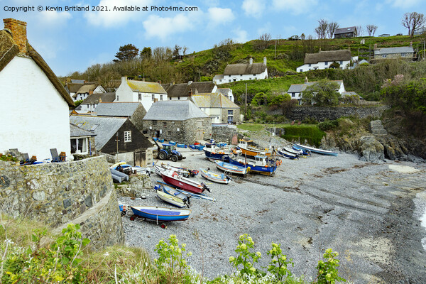 Cadgwith cove cornwall Picture Board by Kevin Britland