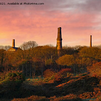 Buy canvas prints of Old cornish tin mines by Kevin Britland