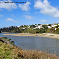 Buy canvas prints of The Gannel newquay by Kevin Britland