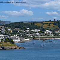 Buy canvas prints of St mawes view Cornwall by Kevin Britland