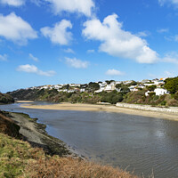 Buy canvas prints of The gannel newquay by Kevin Britland