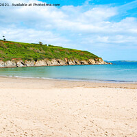 Buy canvas prints of Swanpool beach falmouth by Kevin Britland