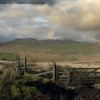 Buy canvas prints of Stormy day on bodmin moor by Kevin Britland