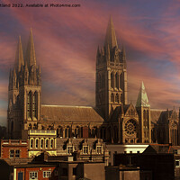 Buy canvas prints of Truro Cathedral Cornwall by Kevin Britland