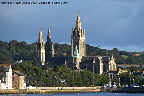 Truro Cathedral Picture Board by Kevin Britland