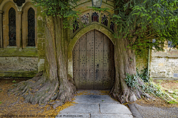 Tolkiens door stow on the wold Picture Board by Kevin Britland