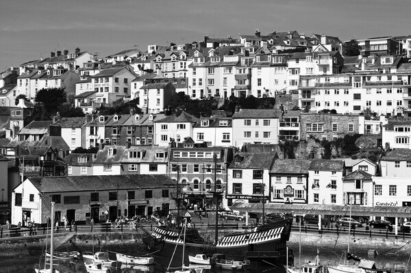 Brixham  harbour Picture Board by Kevin Britland