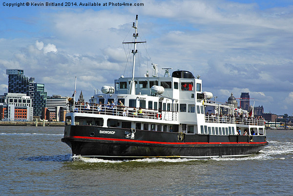  Mersey Ferry Picture Board by Kevin Britland