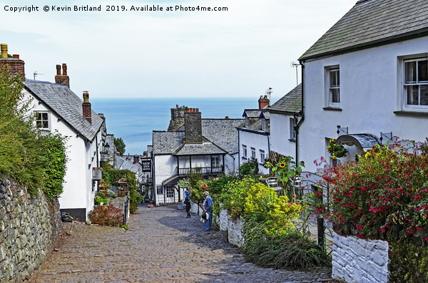 clovelly devon Picture Board by Kevin Britland