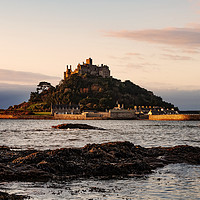 Buy canvas prints of st michaels mount cornwall by Kevin Britland