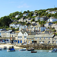 Buy canvas prints of mousehole cornwall by Kevin Britland
