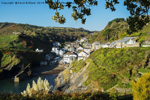 the charming secluded fishing village of portloe i Picture Board by Kevin Britland