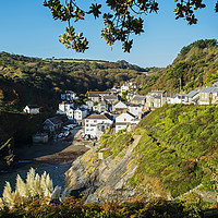 Buy canvas prints of the charming secluded fishing village of portloe i by Kevin Britland
