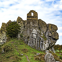 Buy canvas prints of Roche rock cornwall by Kevin Britland