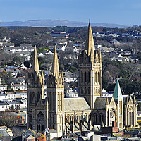 Buy canvas prints of truro cathedral cornwall  by Kevin Britland