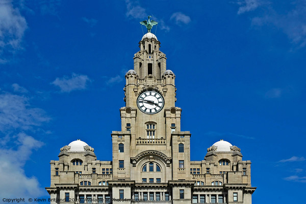 The famous Royal Liver building, Liverpool Picture Board by Kevin Britland