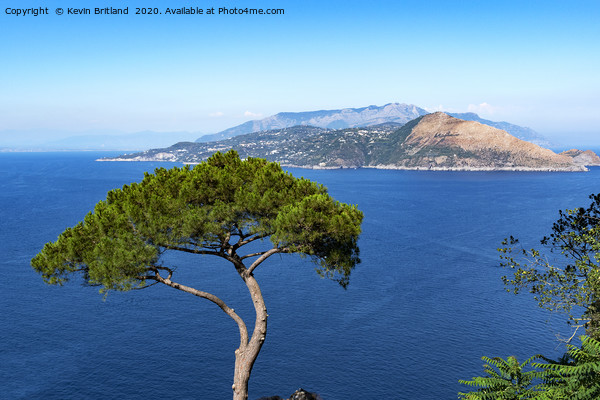 view from capri italy Picture Board by Kevin Britland