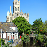 Buy canvas prints of Truro Cathedral Cornwall by Kevin Britland