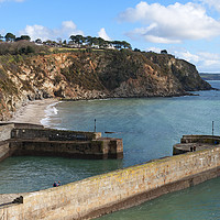 Buy canvas prints of Charlestown Harbour Cornwall by Kevin Britland