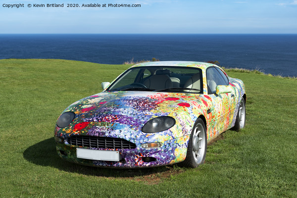 Aston Martin motor car Picture Board by Kevin Britland