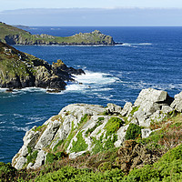 Buy canvas prints of zennor head cornwall by Kevin Britland