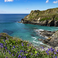 Buy canvas prints of piskies cove cornwall by Kevin Britland
