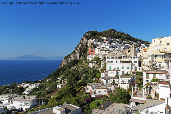 The island of capri italy Picture Board by Kevin Britland