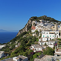 Buy canvas prints of The island of capri italy by Kevin Britland