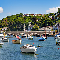 Buy canvas prints of looe south east cornwall by Kevin Britland