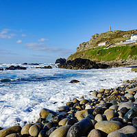 Buy canvas prints of priests cove cape cornwall by Kevin Britland