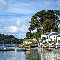 Buy canvas prints of Helford passage Cornwall by Kevin Britland