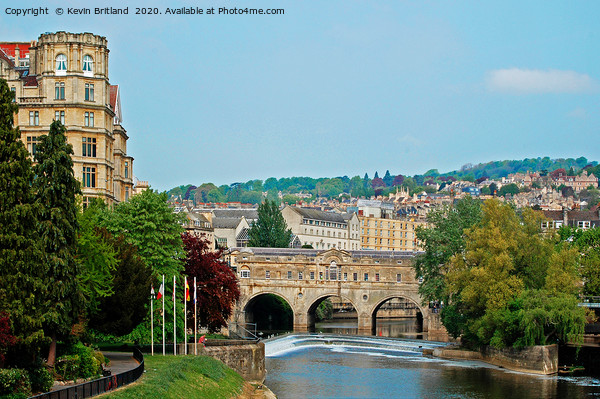 Bath Somerset Picture Board by Kevin Britland