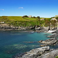 Buy canvas prints of Prussia cove cornwall by Kevin Britland