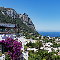 Buy canvas prints of The island of Capri Italy by Kevin Britland