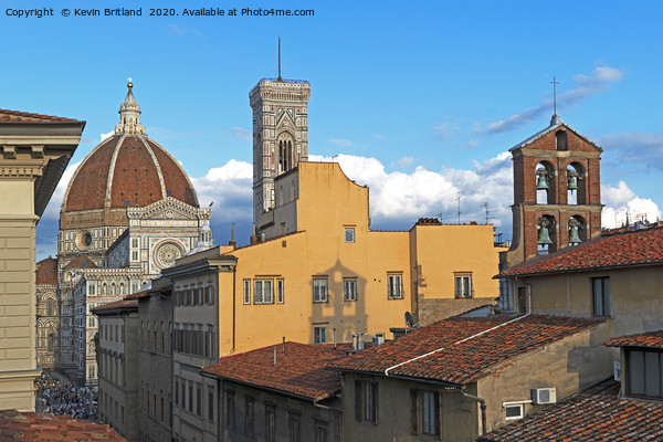 Florence Tuscany Italy Picture Board by Kevin Britland