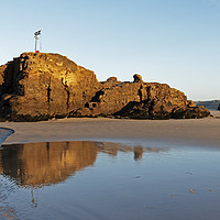 Buy canvas prints of perranporth panorama by Kevin Britland