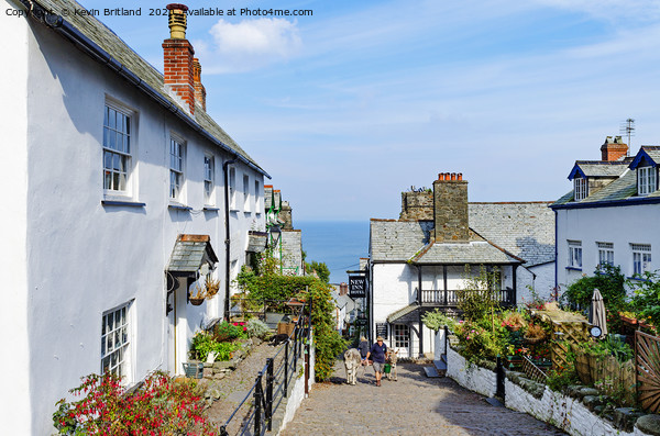 clovelly devon Picture Board by Kevin Britland