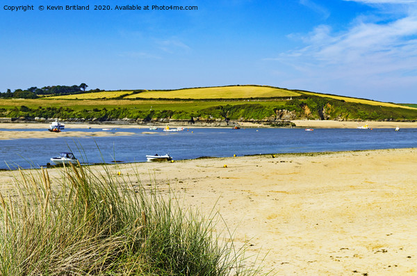 the camel estuary cornwall Picture Board by Kevin Britland