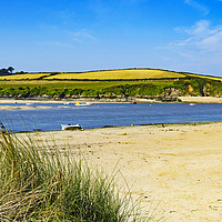 Buy canvas prints of the camel estuary cornwall by Kevin Britland