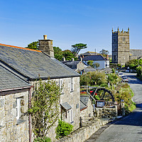 Buy canvas prints of zennor cornwall by Kevin Britland