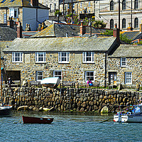Buy canvas prints of mousehole village cornwall by Kevin Britland