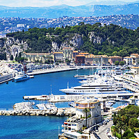 Buy canvas prints of nice france by Kevin Britland