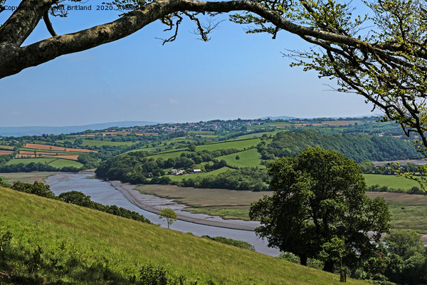 west country landscape Picture Board by Kevin Britland