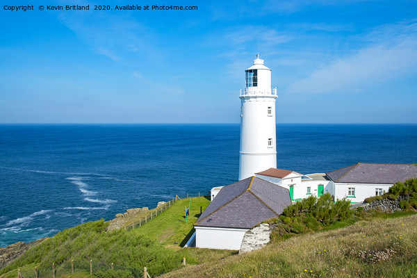 cornish lighthouse Picture Board by Kevin Britland