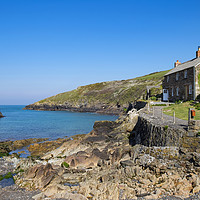 Buy canvas prints of port quin cornwall by Kevin Britland