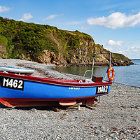 Buy canvas prints of Porthallow Cornwall by Kevin Britland