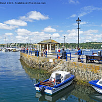 Buy canvas prints of falmouth harbour cornwall by Kevin Britland