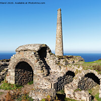 Buy canvas prints of cornish tin mining by Kevin Britland