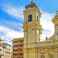 Buy canvas prints of catholic church italy by Kevin Britland